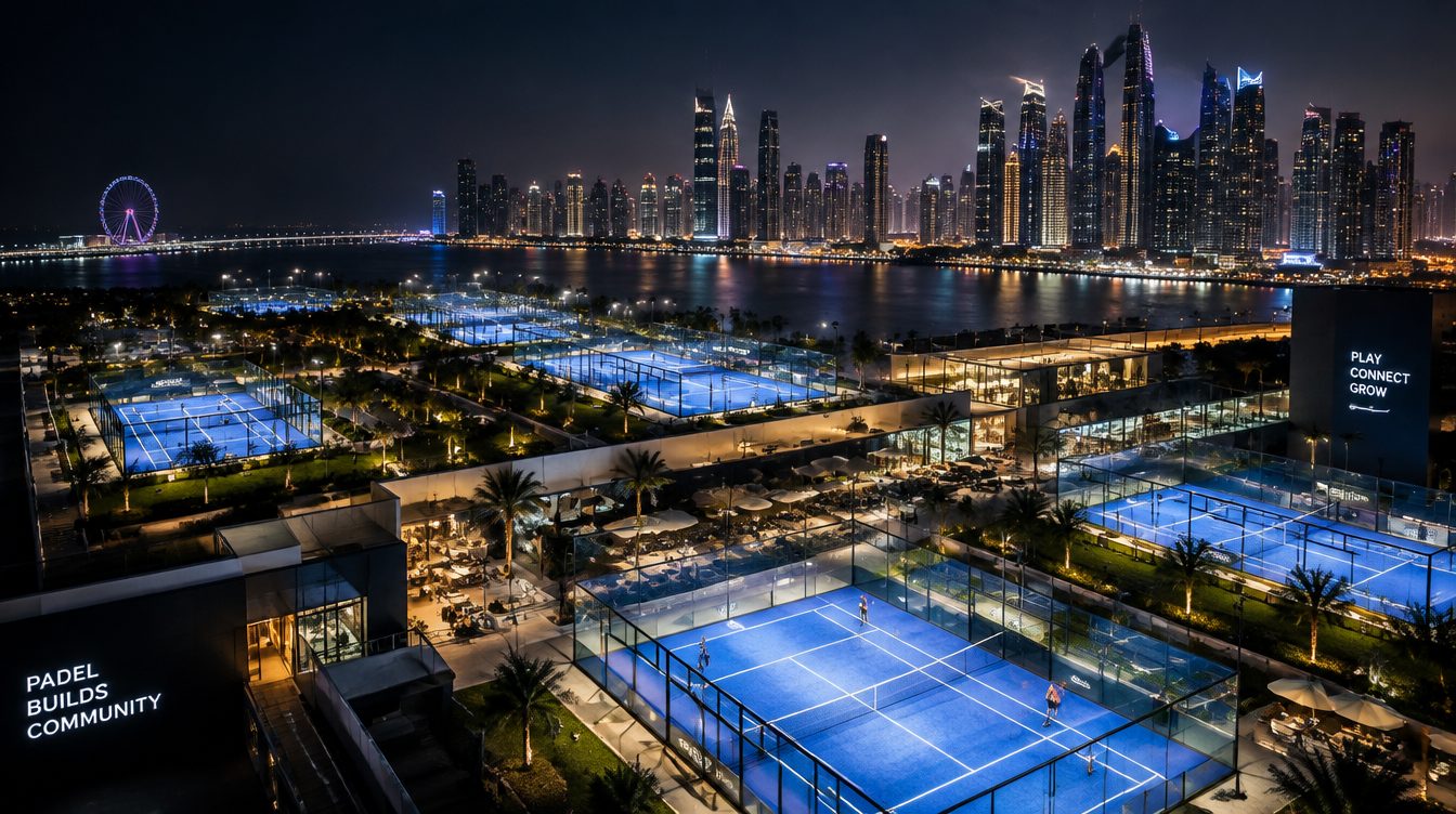 How Padel is Growing Across the Middle East